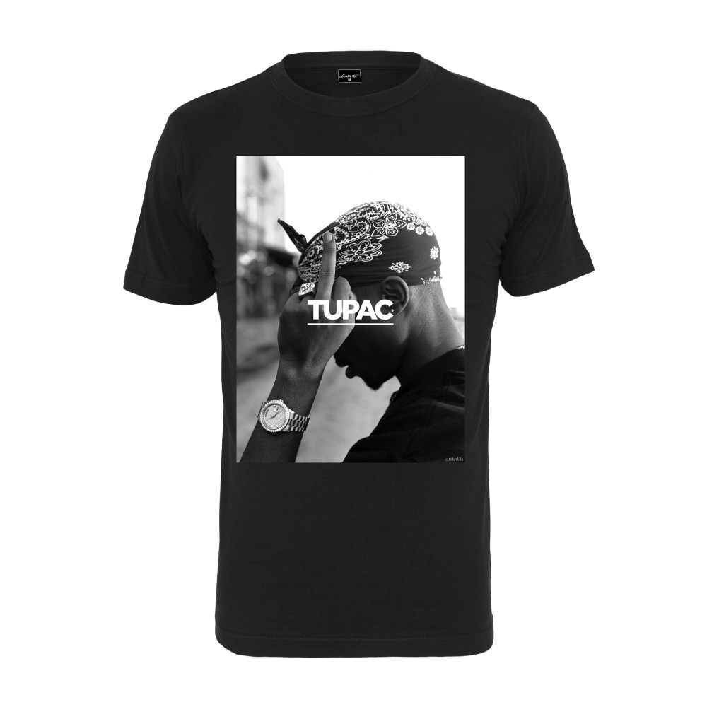 Mister Tee Tupac - 2Pac F*ck The World Heren Tshirt - Zwart